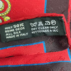 Chanel Large Silk Scarf CC Logo — view 7