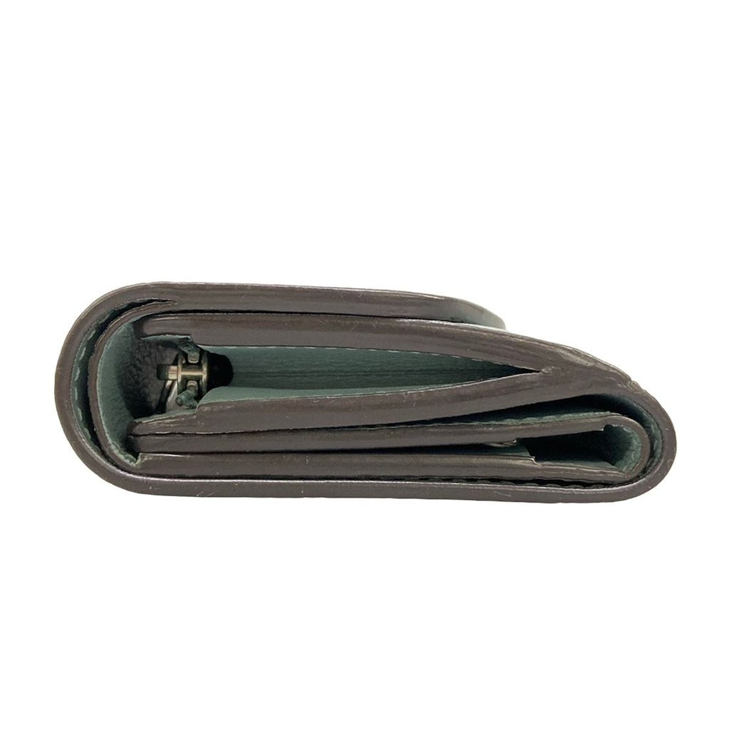 Louis Vuitton Trifold Wallet Mahina Portefeuille Iris XS Vert Rag-n Leather — view 8