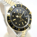 Rolex GMT Master 3 Jubilee Watch Black No 5 Barnacle Diamond le Mark 4 Wrap — view 3
