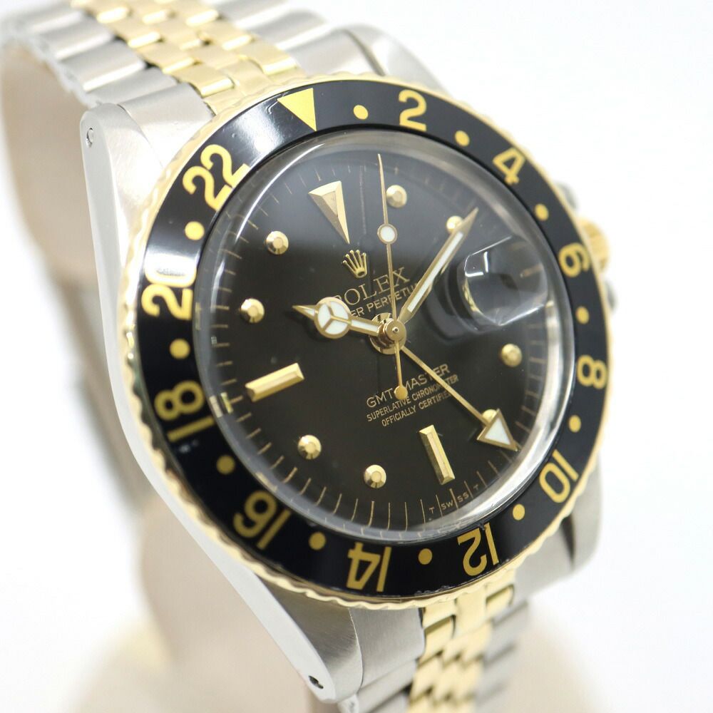 Rolex GMT Master 3 Jubilee Watch Black No 5 Barnacle Diamond le Mark 4 Wrap — view 3