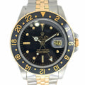 Rolex GMT Master 3 Jubilee Watch Black No 5 Barnacle Diamond le Mark 4 Wrap