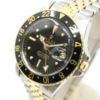 Rolex GMT Master 3 Jubilee Watch Black No 5 Barnacle Diamond le Mark 4 Wrap — view 2