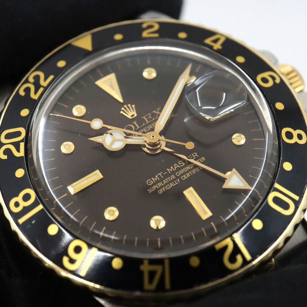 Rolex GMT Master 3 Jubilee Watch Black No 5 Barnacle Diamond le Mark 4 Wrap — view 7