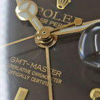Rolex GMT Master 3 Jubilee Watch Black No 5 Barnacle Diamond le Mark 4 Wrap — view 8