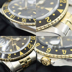 Rolex GMT Master 3 Jubilee Watch Black No 5 Barnacle Diamond le Mark 4 Wrap — view 9