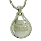 Tiffany & Co Silver Gold Hematite Necklace — view 2