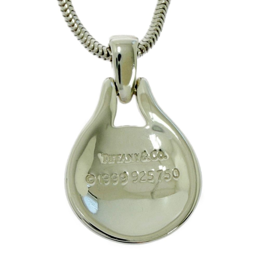 Tiffany & Co Silver Gold Hematite Necklace — view 2