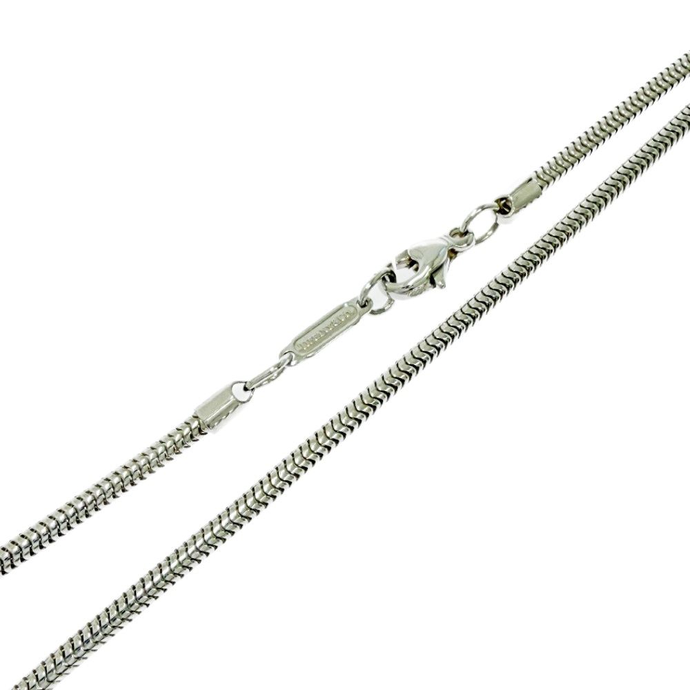 Tiffany & Co Silver Gold Hematite Necklace — view 6