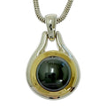Tiffany & Co Silver Gold Hematite Necklace