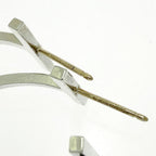 Tiffany & Co Silver T Wire Hoop Earrings — view 7