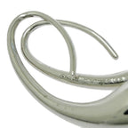 Tiffany & Co Silver Teardrop Hook Earrings — view 7