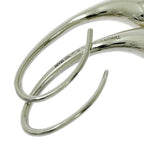 Tiffany & Co Silver Teardrop Hook Earrings — view 5