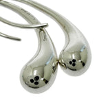 Tiffany & Co Silver Teardrop Hook Earrings — view 4