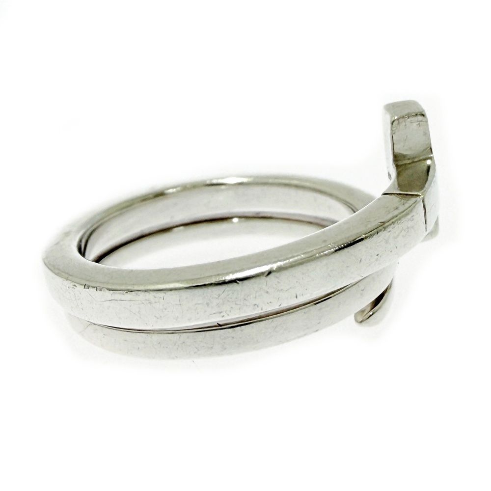 Tiffany & Co Silver T Square Wrap Ring