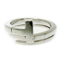 Tiffany & Co Silver T Square Wrap Ring