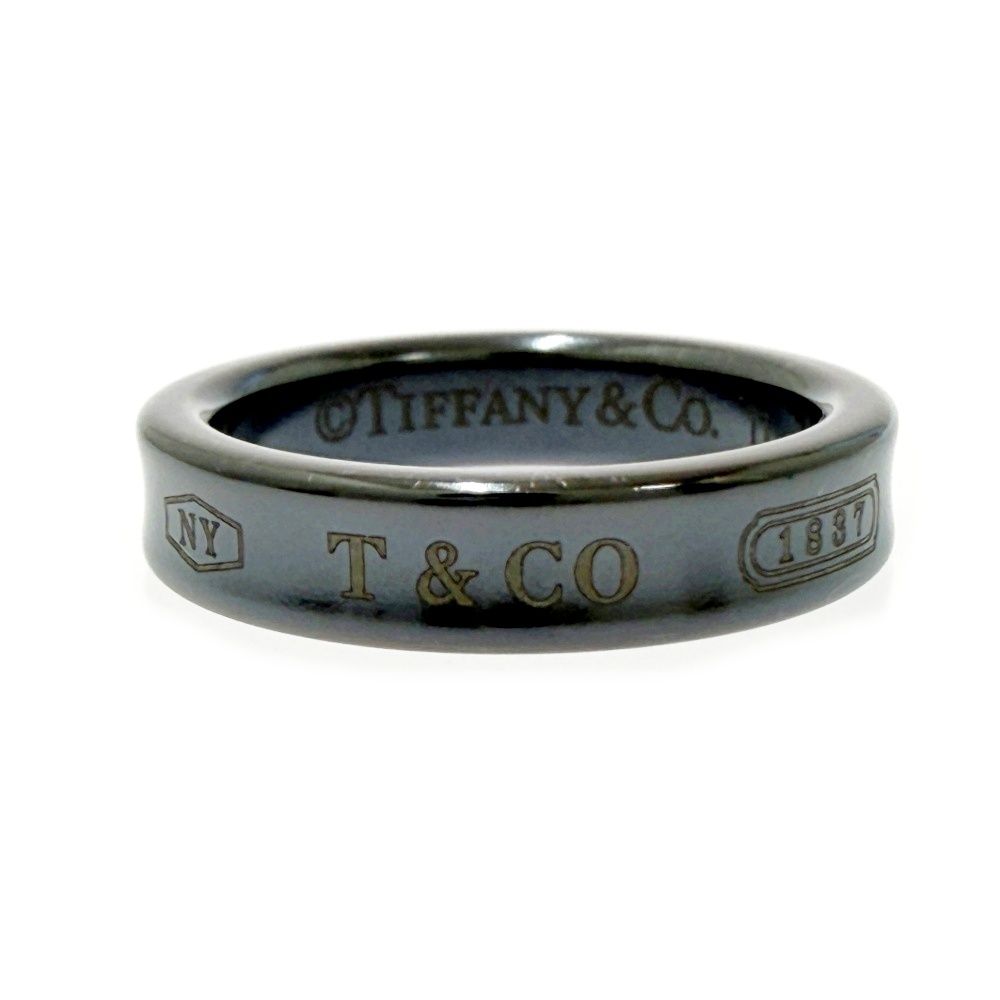 Tiffany & Co Titanium Narrow Ring Black