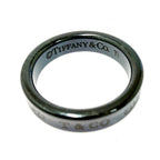 Tiffany & Co Titanium Narrow Ring Black — view 5