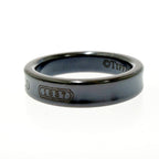 Tiffany & Co Titanium Narrow Ring Black — view 2
