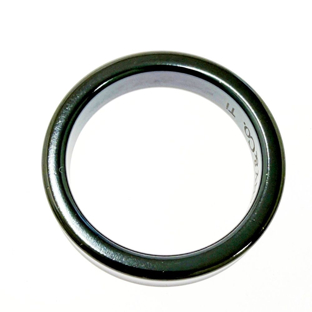 Tiffany & Co Titanium Narrow Ring Black — view 7