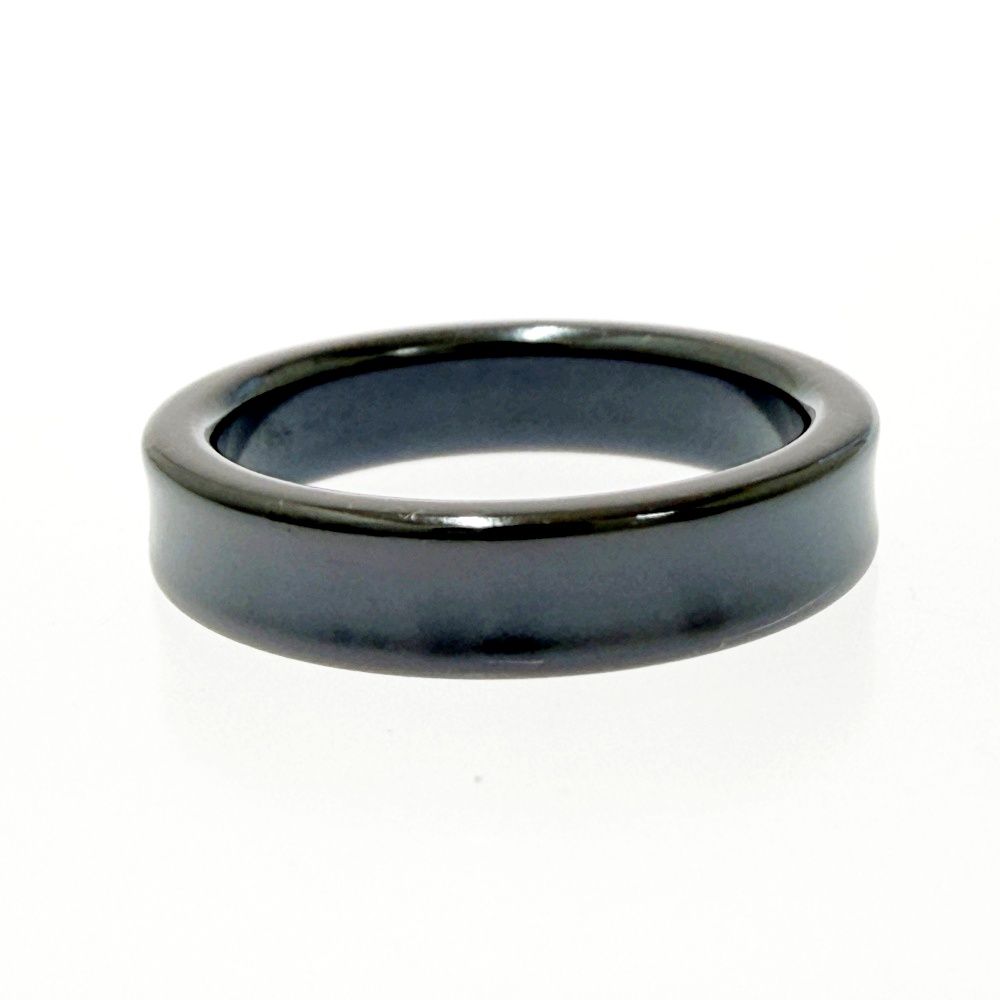 Tiffany & Co Titanium Narrow Ring Black — view 3