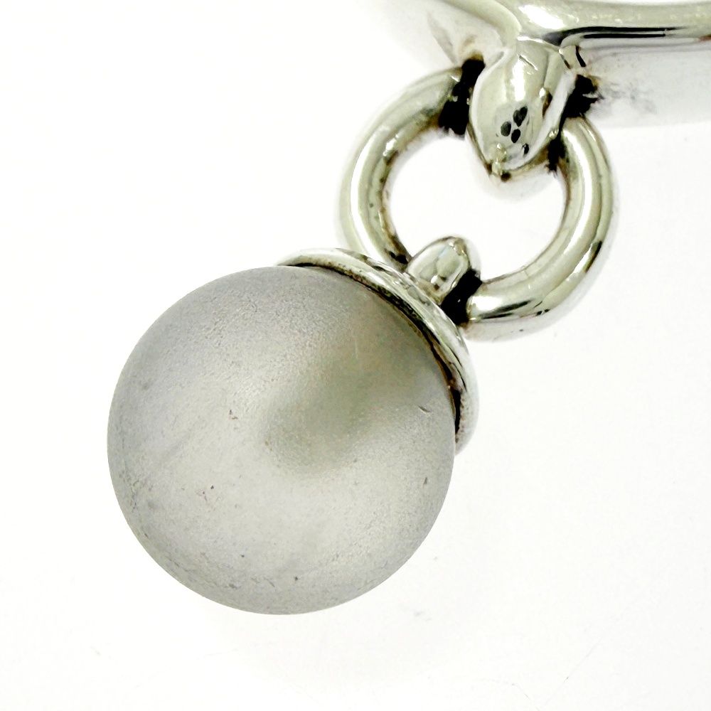Tiffany & Co Silver Ball Dangle Ring — view 9