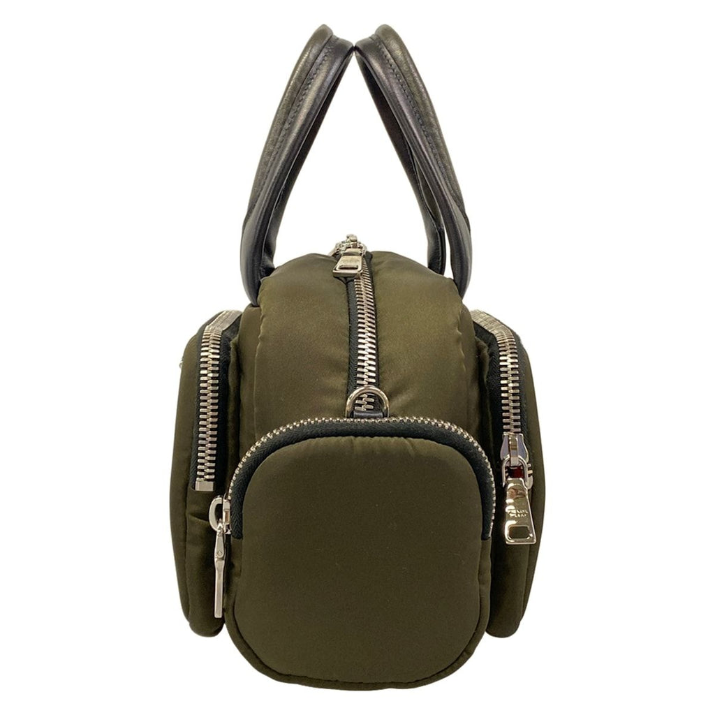 Prada Handbag Khaki Orange 2-Way — view 4
