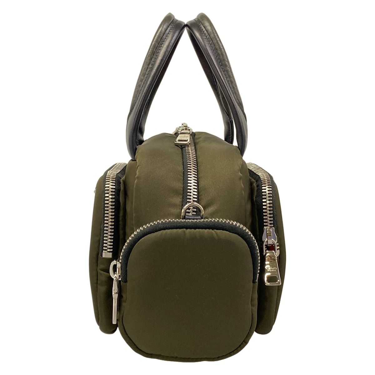 Prada Handbag Khaki Orange 2-Way — view 4