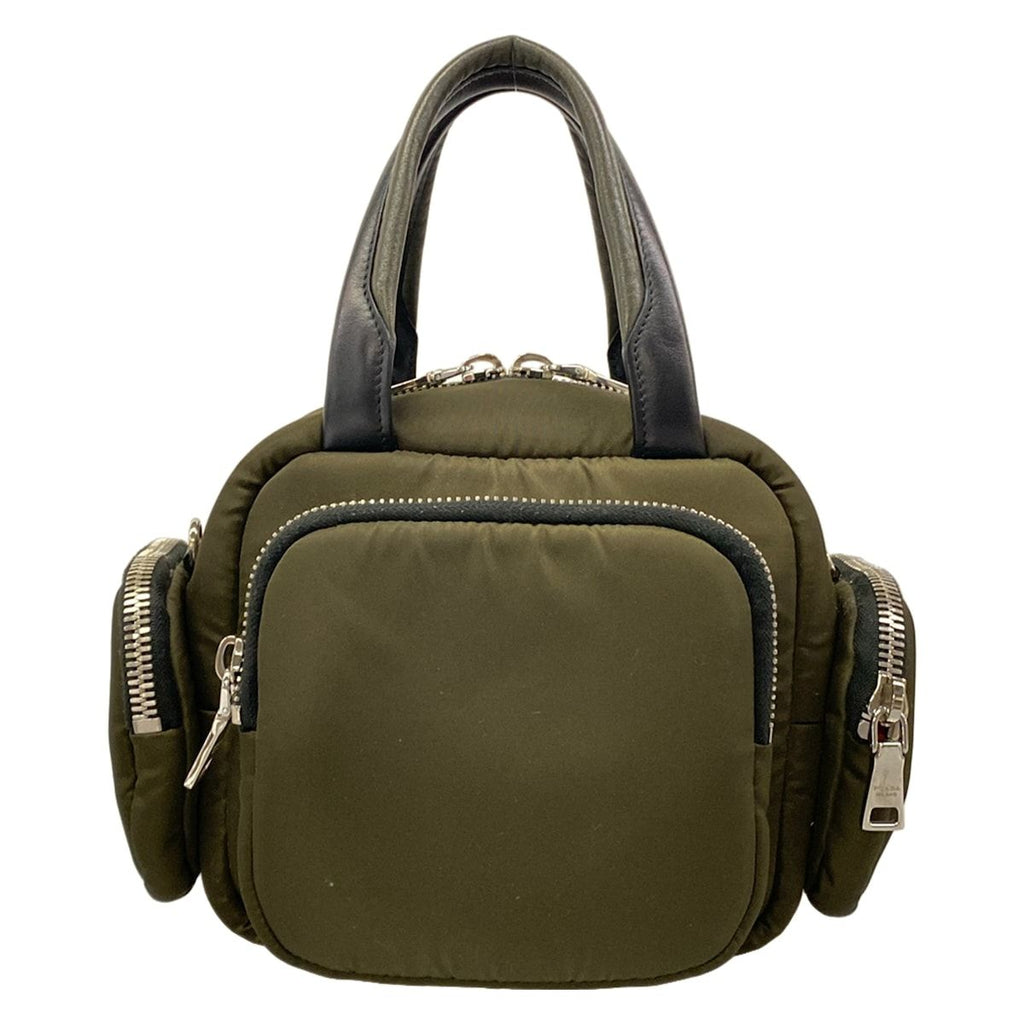 Prada Handbag Khaki Orange 2-Way — view 3