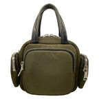 Prada Handbag Khaki Orange 2-Way — view 3