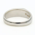 Tiffany & Co Ring Signet Heart Sterling Silver Elsa Peretti — view 4