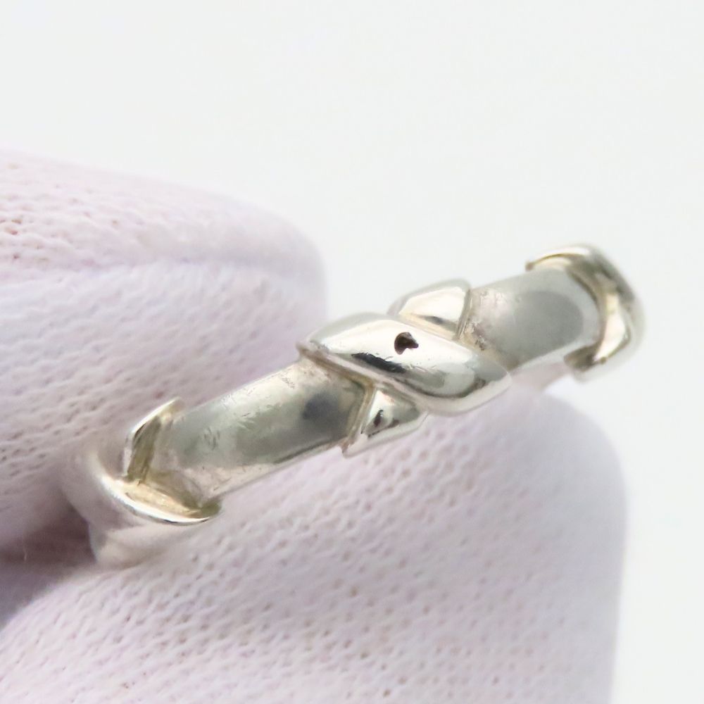 Tiffany & Co Ring Signature Cross 925 Sterling Silver — view 8