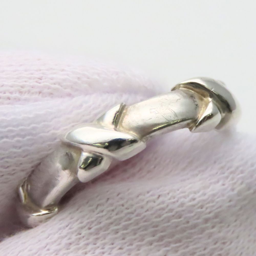 Tiffany & Co Ring Signature Cross 925 Sterling Silver — view 7
