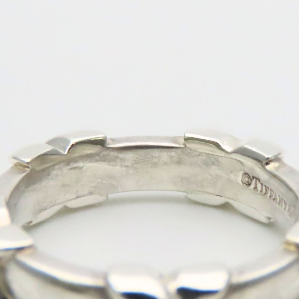Tiffany & Co Ring Signature Cross 925 Sterling Silver — view 6