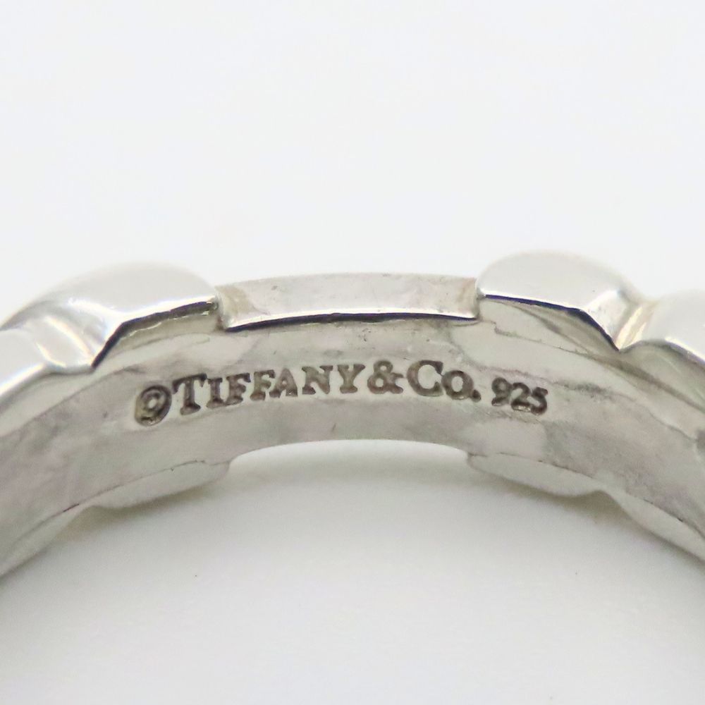 Tiffany & Co Ring Signature Cross 925 Sterling Silver — view 5