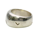 Chanel Ring Logo Volume 925 Sterling Silver Simple — view 2