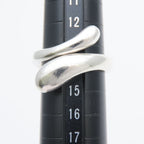 Tiffany & Co Ring Elongated Teardrop 925 Sterling Silver Elsa Peretti — view 7