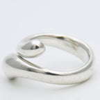 Tiffany & Co Ring Elongated Teardrop 925 Sterling Silver Elsa Peretti — view 4