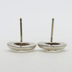 Tiffany & Co Earrings Heart Ribbon Open 925 Sterling Silver 18k Yellow Gold — view 4