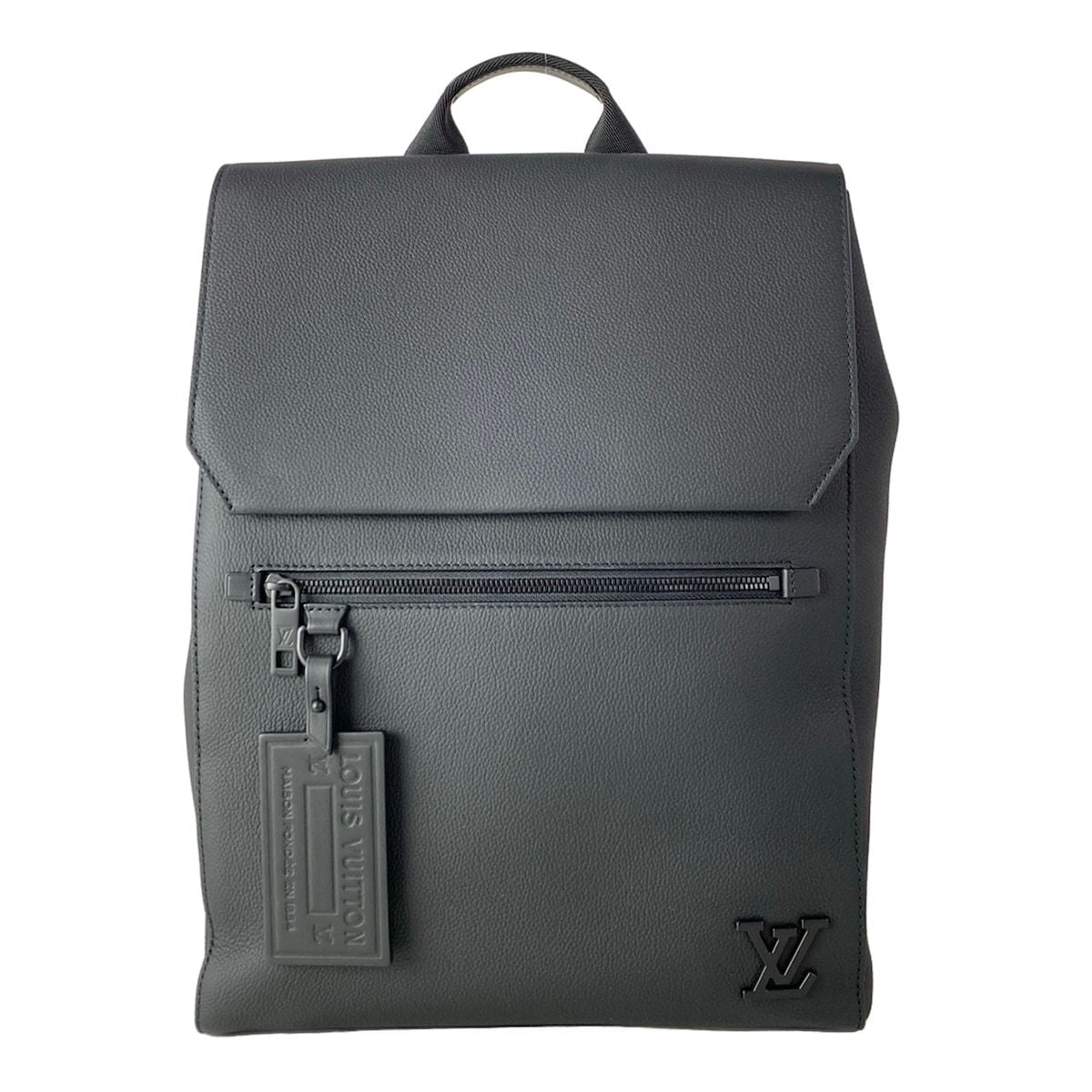 Louis Vuitton Backpack LV Aerogram Fast Line Noir Leather Cowhide