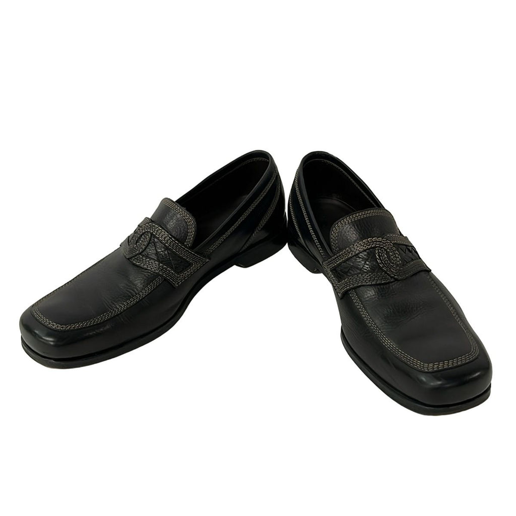 Bottega Veneta Loafers 41 Black Leather — view 2