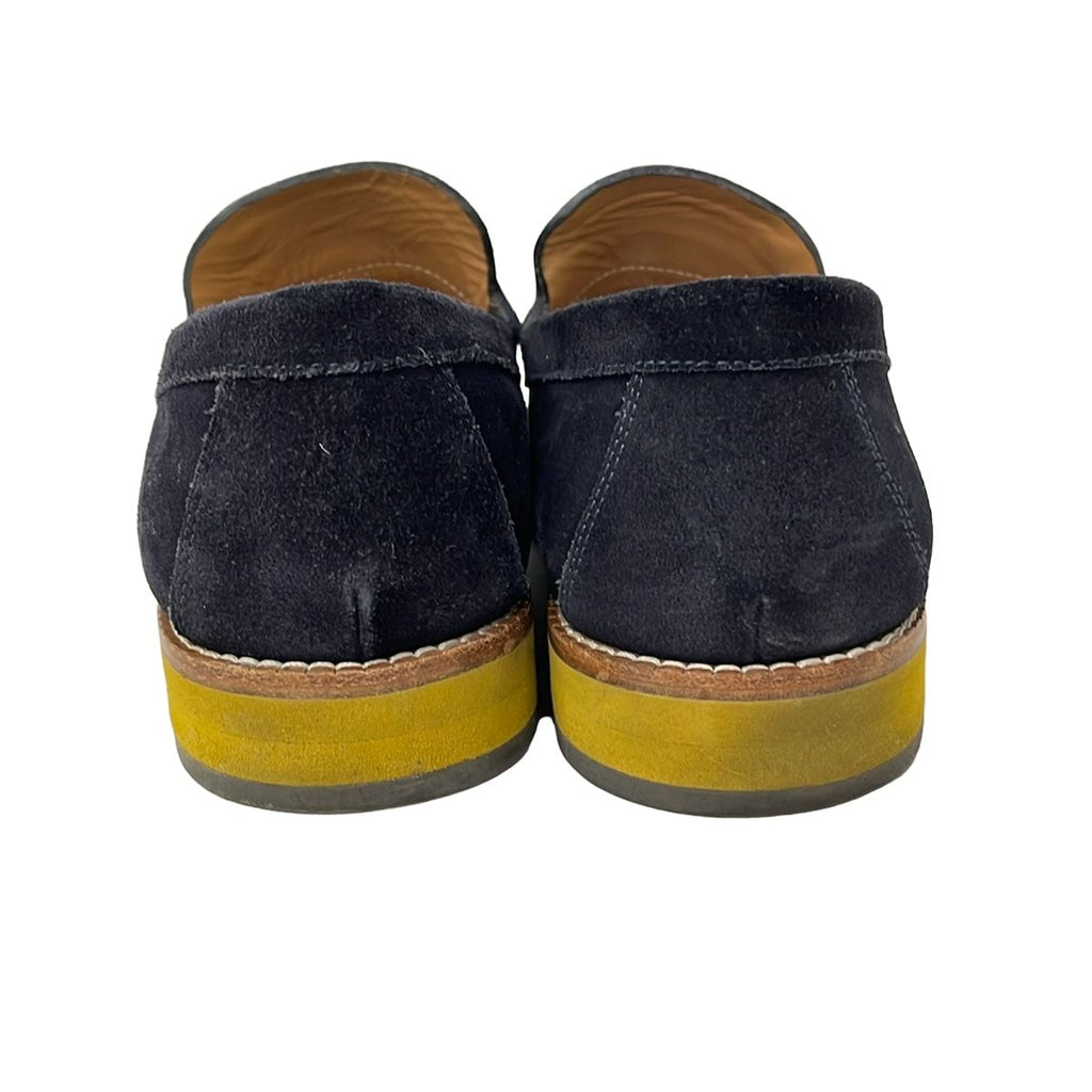 Louis Vuitton Shoes 7.5 M Navy Tassel — view 3
