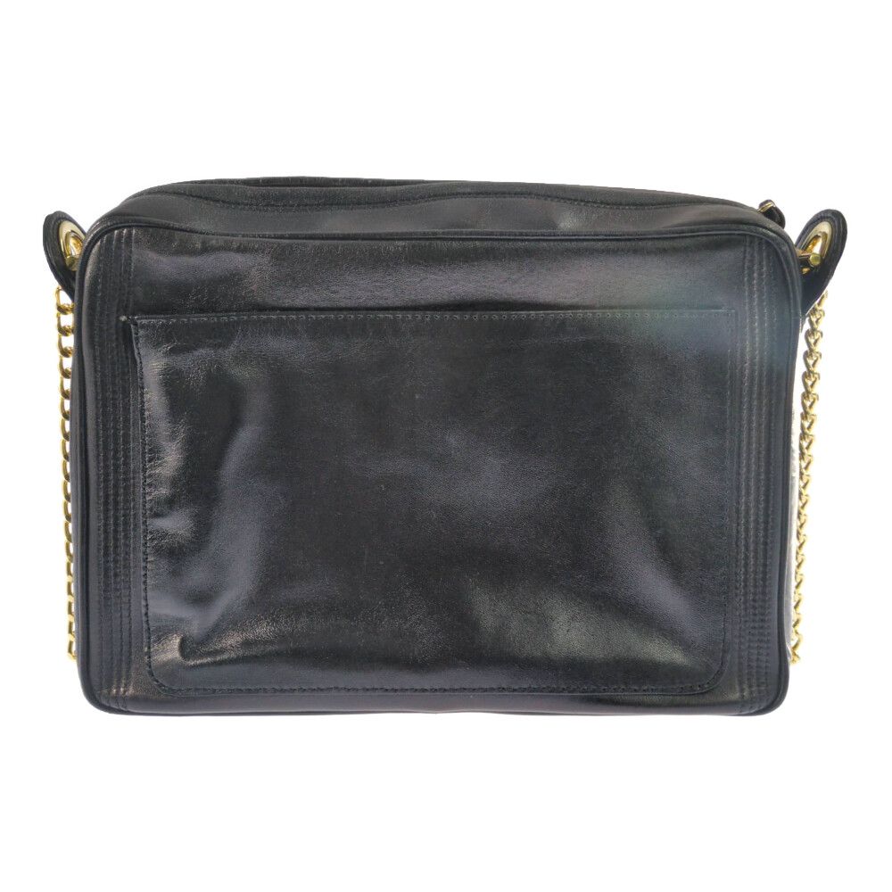 Chanel 1994–96 Lambskin Triple Stitch Chain Shoulder Bag Vintage Ball Charm — view 3