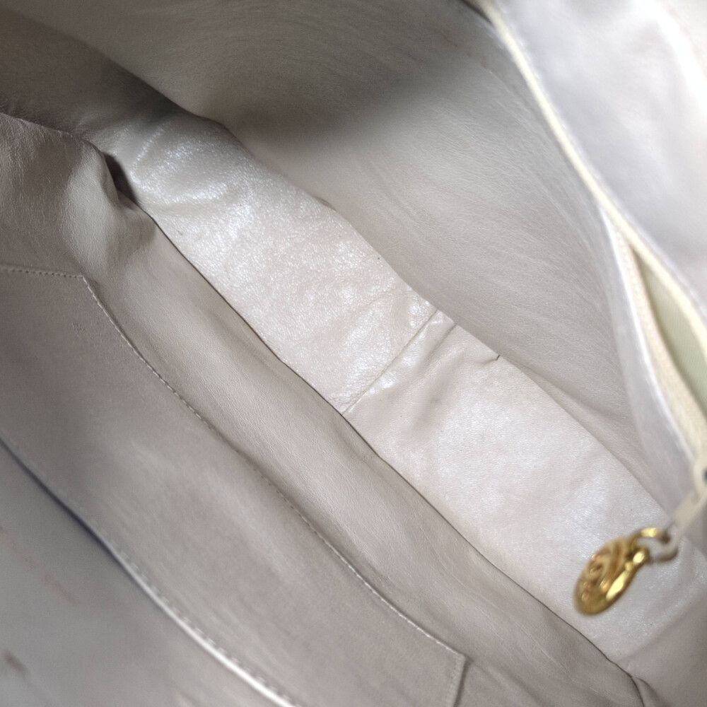 Chanel 1994–96 Lambskin Triple Stitch Chain Shoulder Bag Vintage Ball Charm — view 5