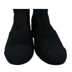 Chanel Short Boots Nuba Cles the Embroidery Logo Black — view 5
