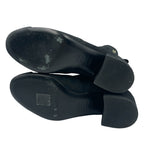 Chanel Short Boots Nuba Cles the Embroidery Logo Black — view 9