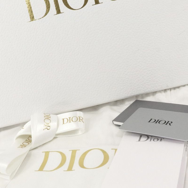 Dior Bobbi Bobby Shoulder Bag Box Calf Skin Brown Gold — view 7