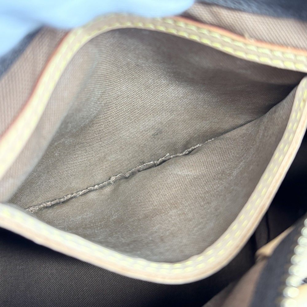 Louis Vuitton Monogram Speedy 25 Mini Boston Bag Brown Gold — view 8