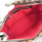 Louis Vuitton Tote Damier Chelsea Handbag Shoulder Brown Gold — view 4
