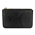 Louis Vuitton Card Case Monogram Empreinte Holder Romy Business Fixed Era Coin
