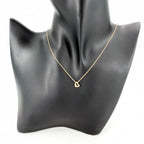 Tiffany & Co Necklace Elsa Peretti Open Heart 18k PG Gold — view 3